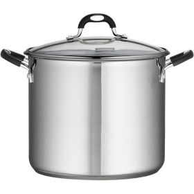 12 Quart Covered Stock Pot