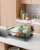 Dish Drying Rack for Kitchen Counter Stainless Steel